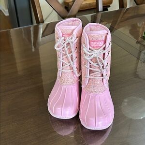 SUGAR Kids' Turron Winter Boot In Pink Multi NWT